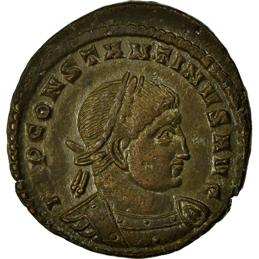 Constantine I, Nummus, Trier, Copper, AU(55-58), Cohen:530