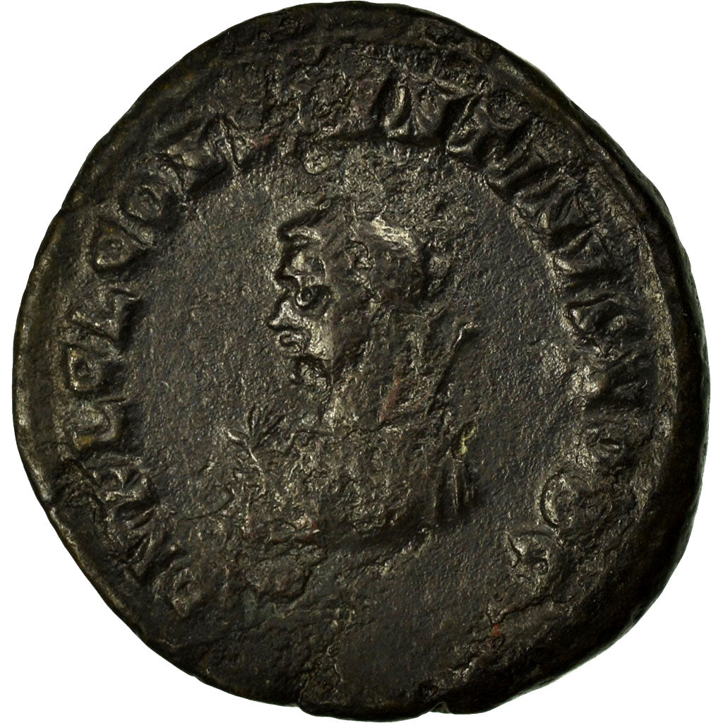 Constantine II, Nummus, Heraclea, Miedź, EF(40-45), Cohen:107