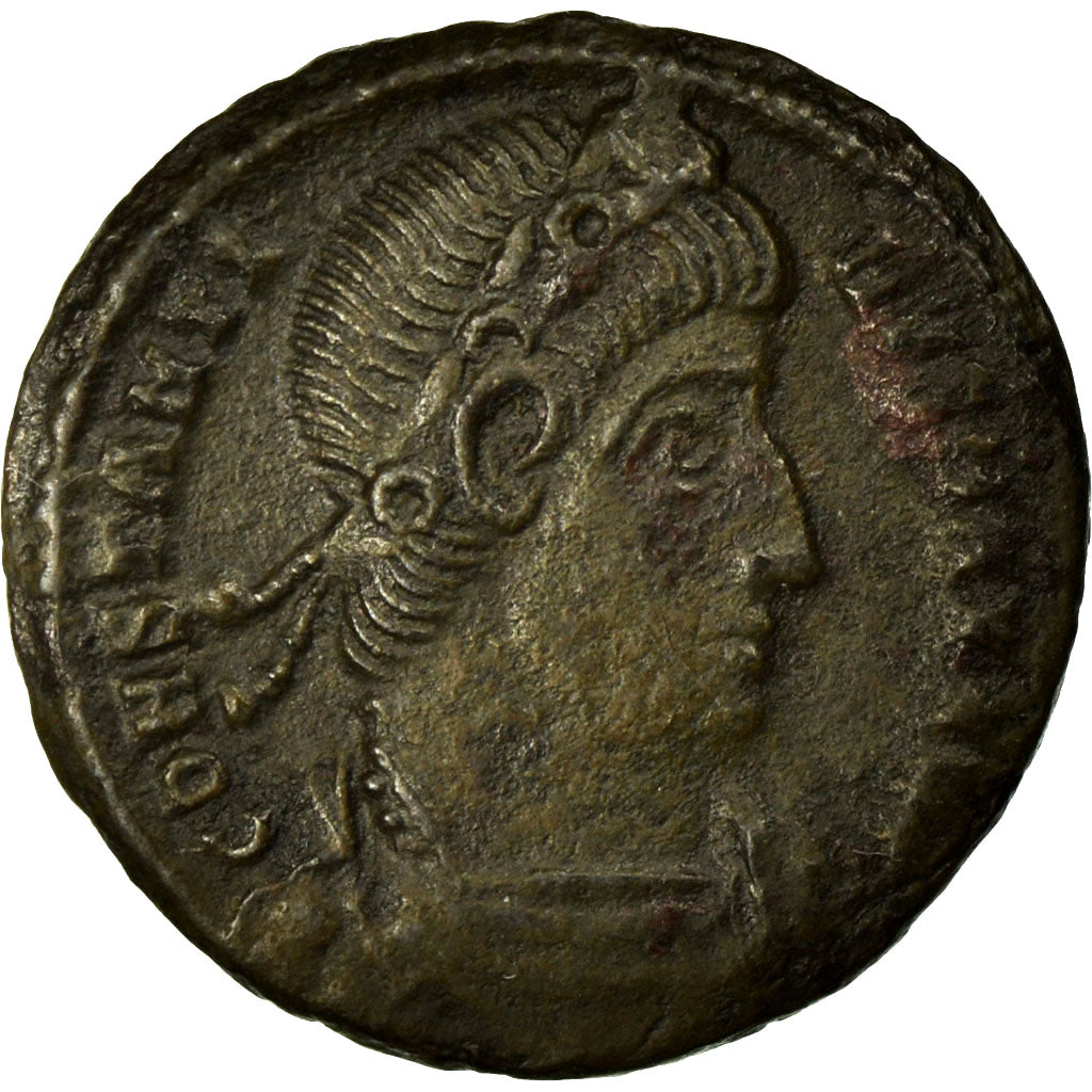 Constantine II, Nummus, Siscia, Copper, AU(55-58), Cohen:120