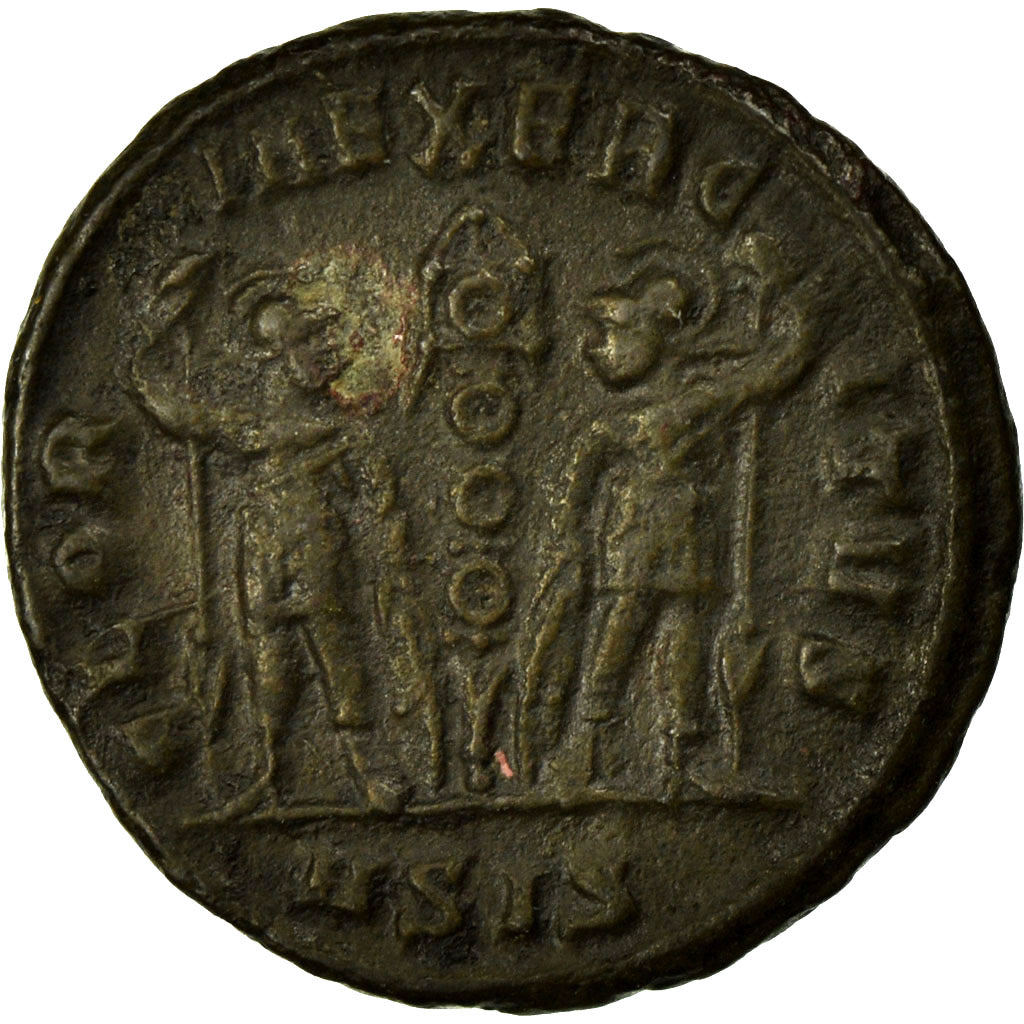 Constantine II, Nummus, Siscia, Copper, AU(55-58), Cohen:120
