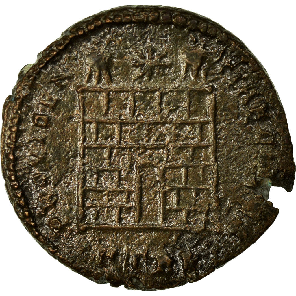 Constantius II, Nummus, Trier, Copper, EF(40-45), Cohen:167