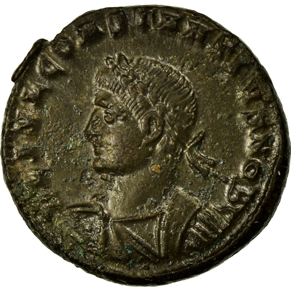 Constantius II, Nummus, Heraclea, Copper, AU(50-53), Cohen:167