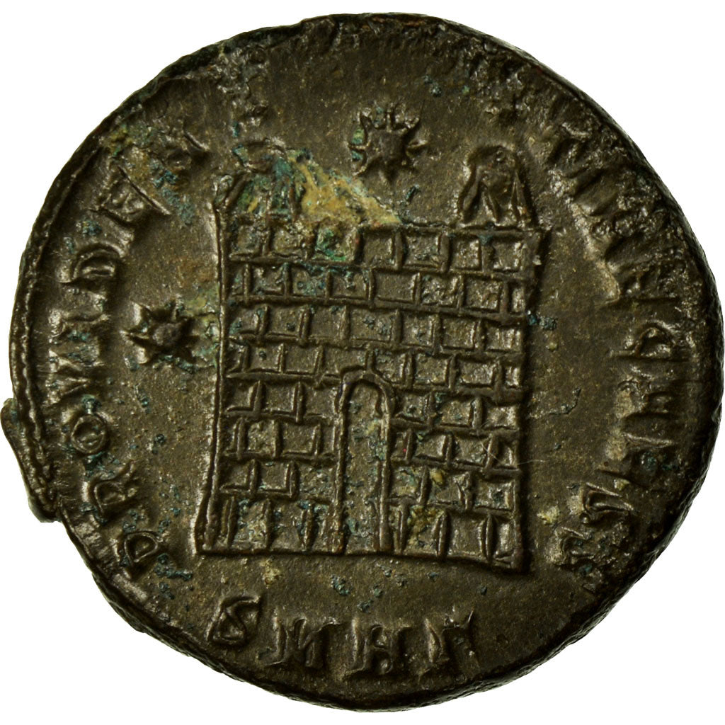 Constantius II, Nummus, Heraclea, Copper, AU(50-53), Cohen:167