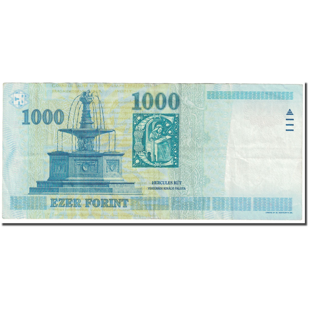 Banknot, Węgry, 1000 Forint, 2005, KM:189c, EF(40-45)