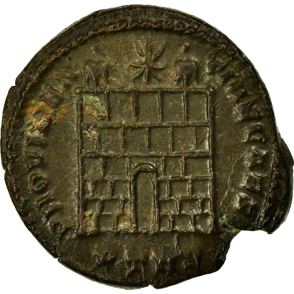 Constantius II, Nummus, Trier, Cobre, MBC+, Cohen:167