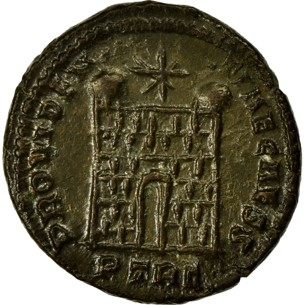 Constantius II, Nummus, Trier, Copper, AU(55-58), Cohen:167