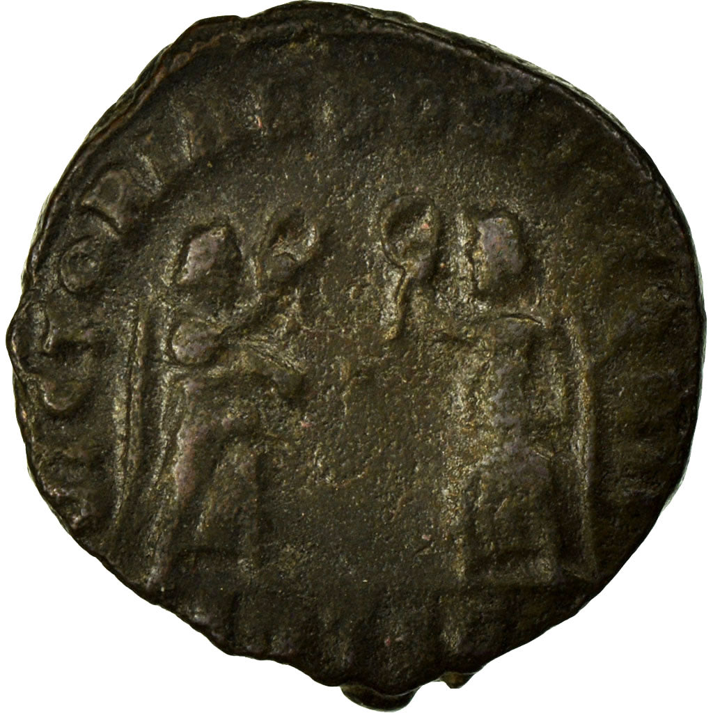 Constantius II, Nummus, Siscia, Copper, EF(40-45), Cohen:293