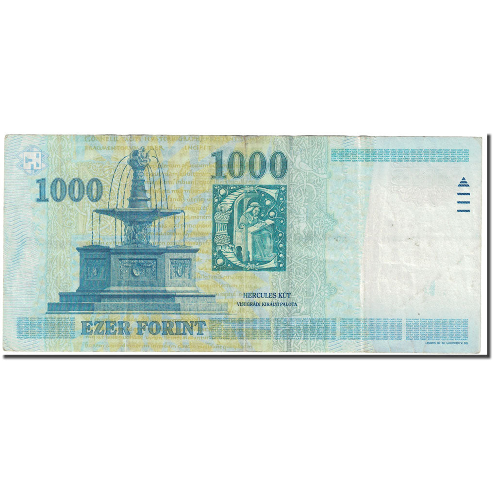 Geldschein, Ungarn, 1000 Forint, 2005, KM:189c, SS