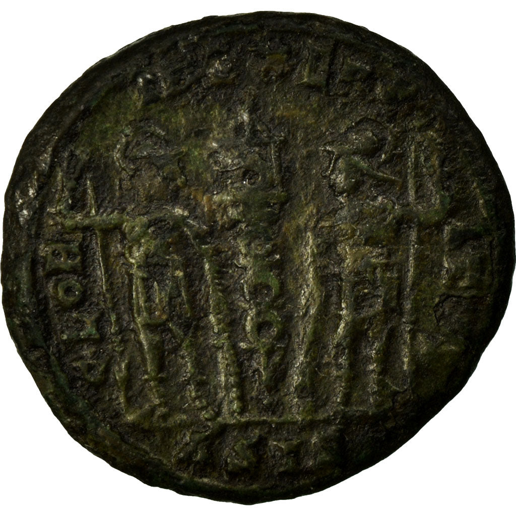 Constans, Nummus, Siscia, Copper, AU(55-58), Cohen:48