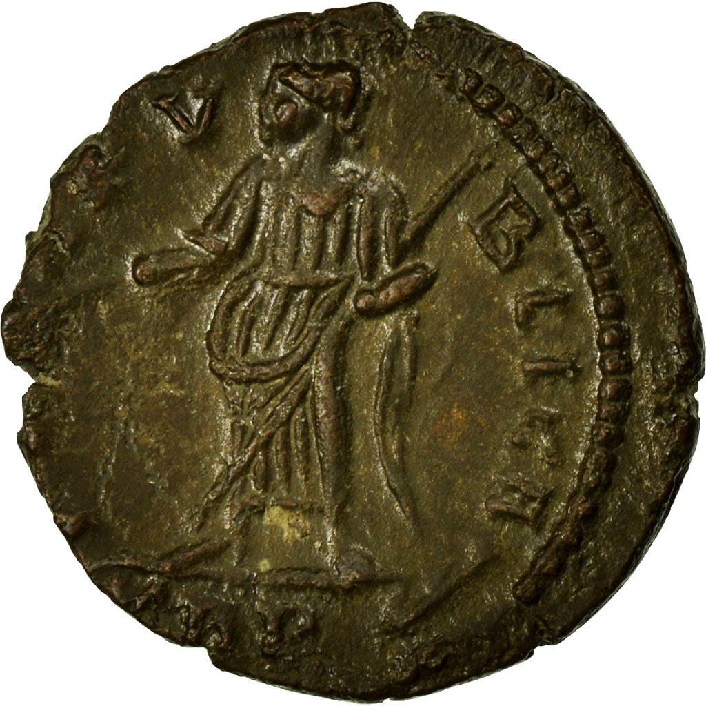 Theodora, Nummus, Trier, Copper, AU(50-53), Cohen:1