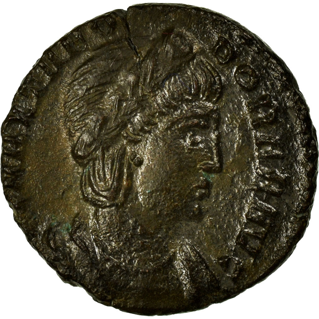 Theodora, Nummus, Trier, Miedź, AU(50-53), Cohen:4