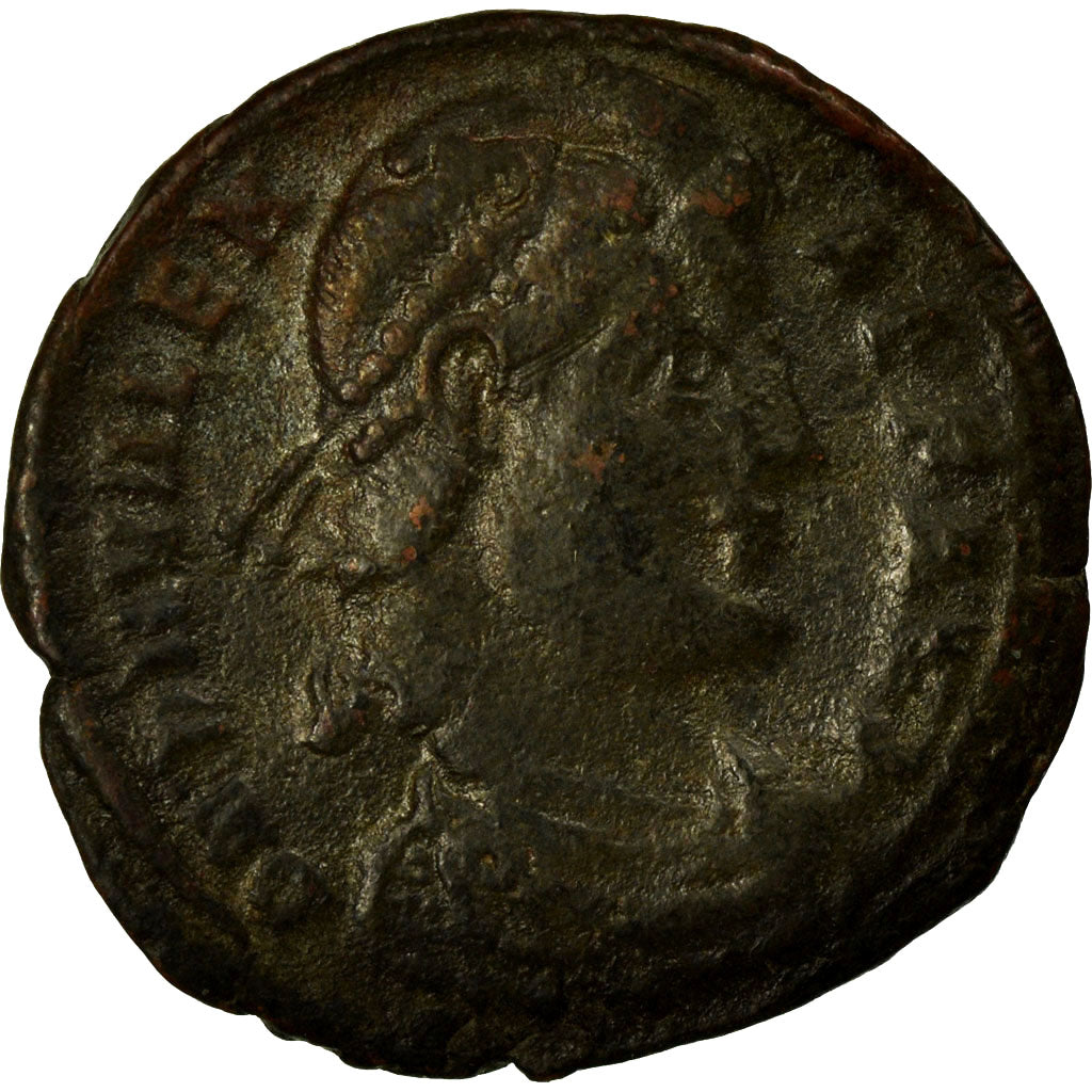 Valens, Nummus, Siscia, Copper, AU(50-53), Cohen:47