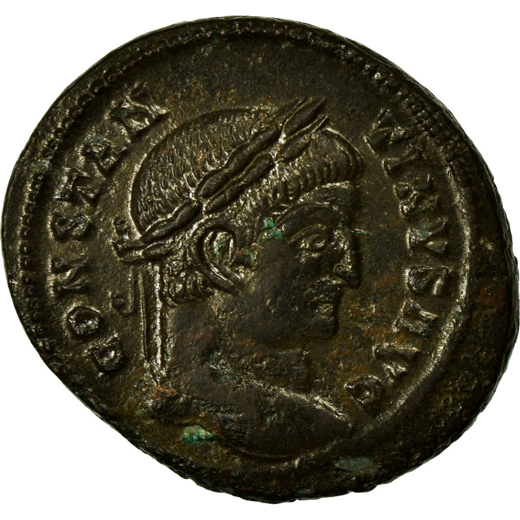 Constantine I, Nummus, Lugdunum, Copper, AU(55-58), Cohen:15