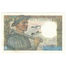 France, 10 Francs, 1947, 1947-01-09, AU(50-53), Fayette:8.17, KM:99e
