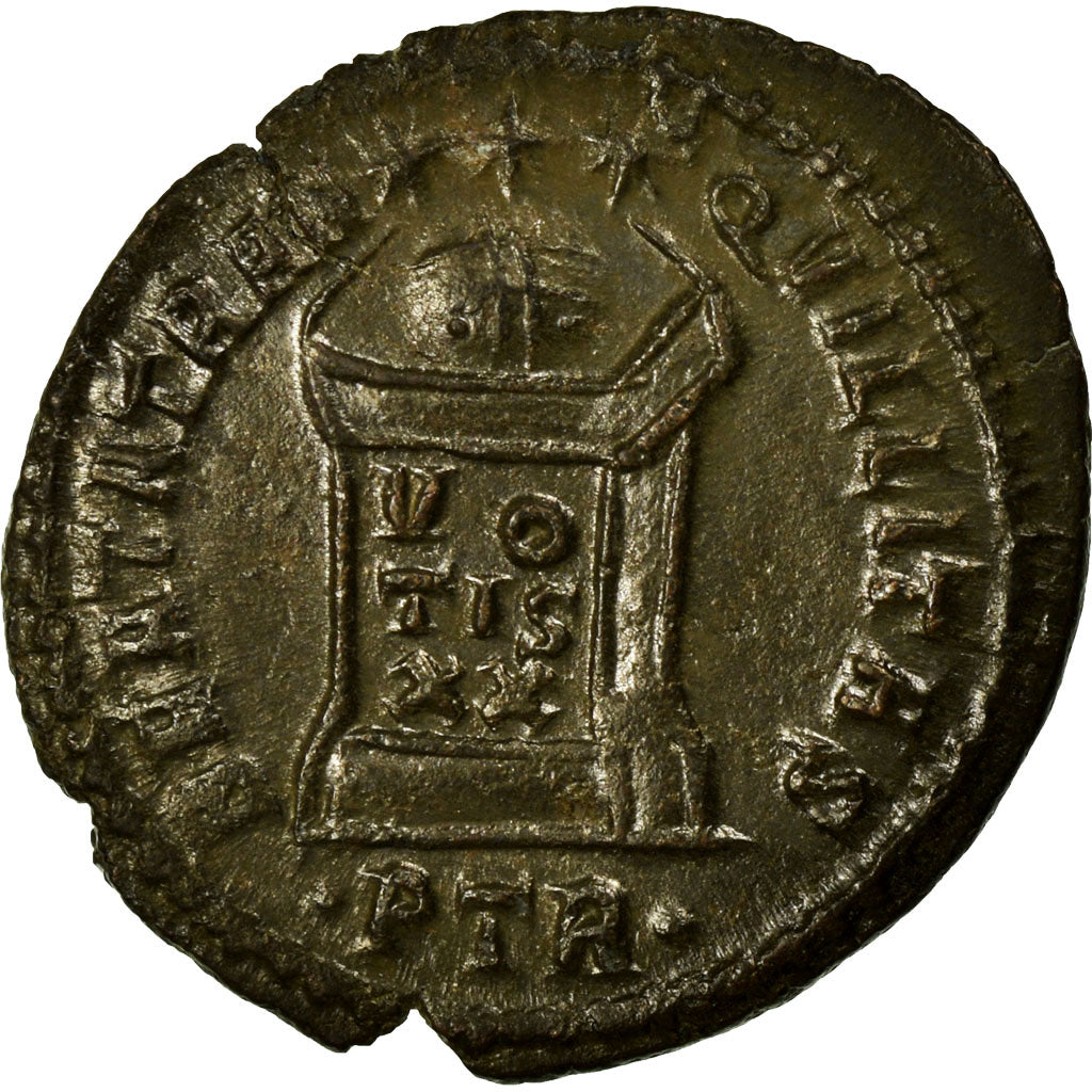 Constantine I, Nummus, Trier, Kupfer, SS+, Cohen:20