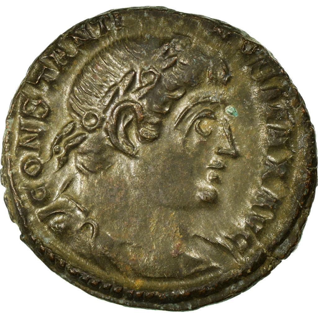 Constantine I, Nummus, Trier, Kupfer, SS+, Cohen:254