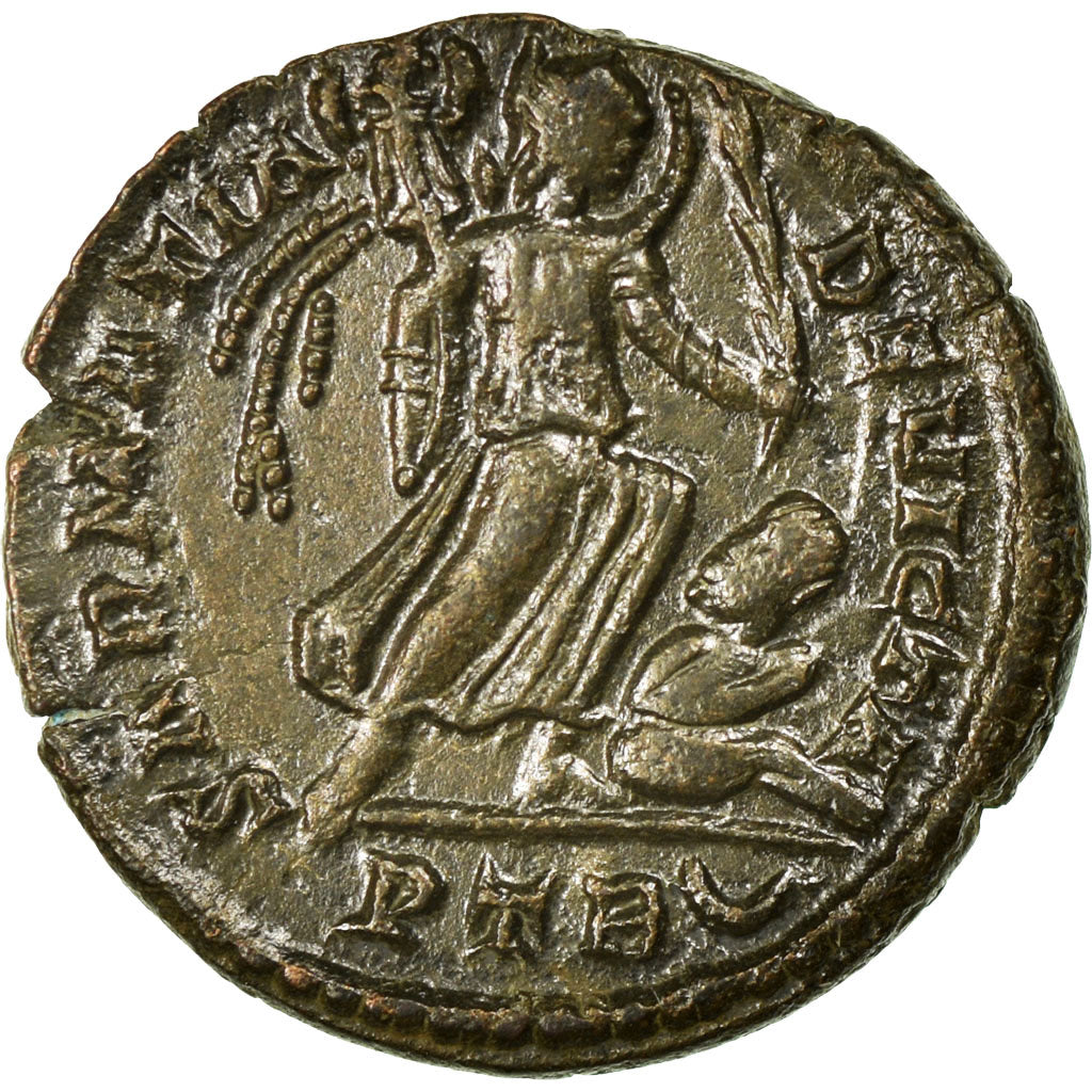 Constantine I, Nummus, Trier, Copper, AU(55-58), Cohen:487