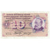 Geldschein, Schweiz, 10 Franken, 1961, 1961-10-26, KM:45g, SS