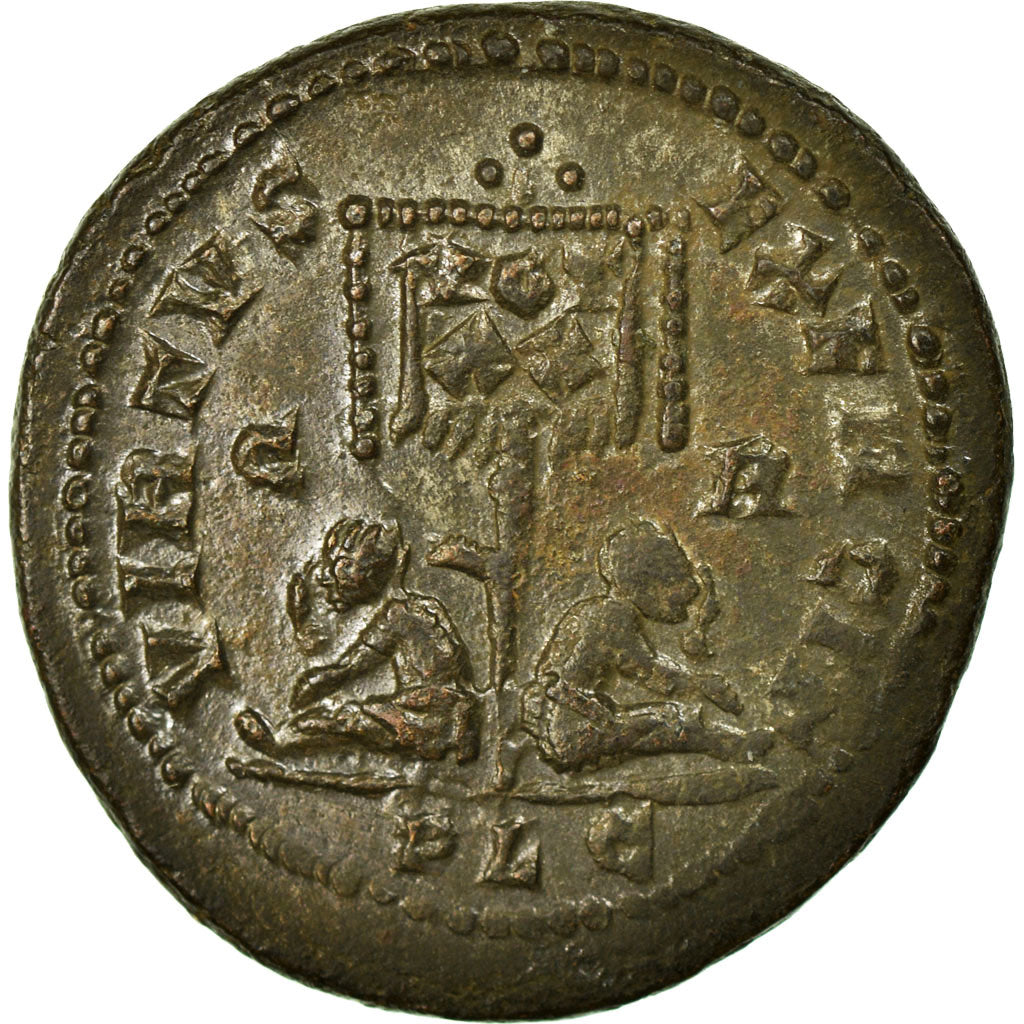Crispus, Nummus, Lyon - Lugdunum, Rame, SPL-, Cohen:175
