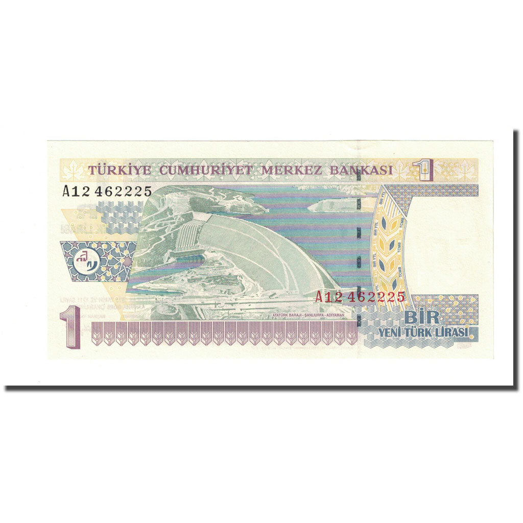 Geldschein, Türkei, 1 New Lira, L.1970, 1970-10-14, KM:216, UNZ