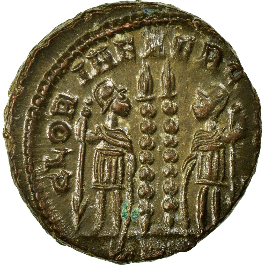 Constantine II, Nummus, Trier, Miedź, AU(50-53), Cohen:122