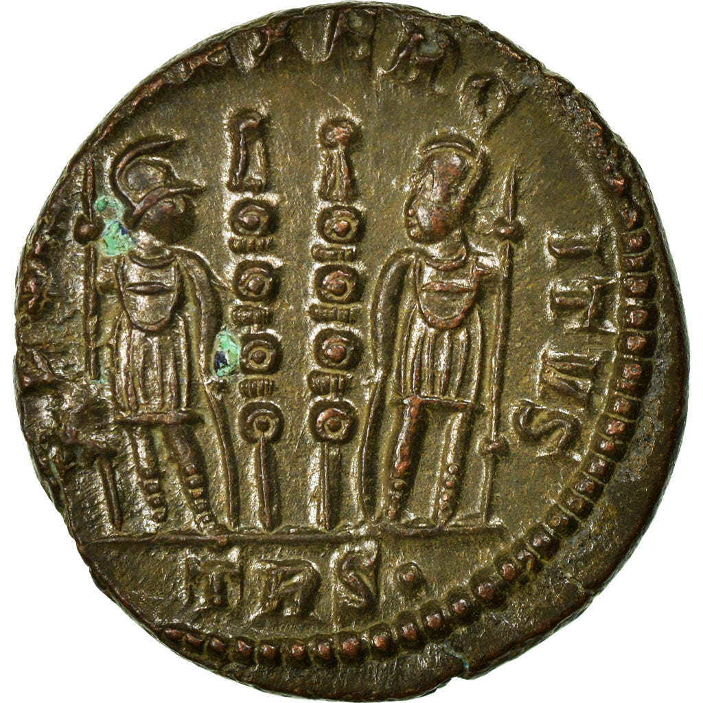 Constantine II, Nummus, Trier, Kupfer, SS+, Cohen:122