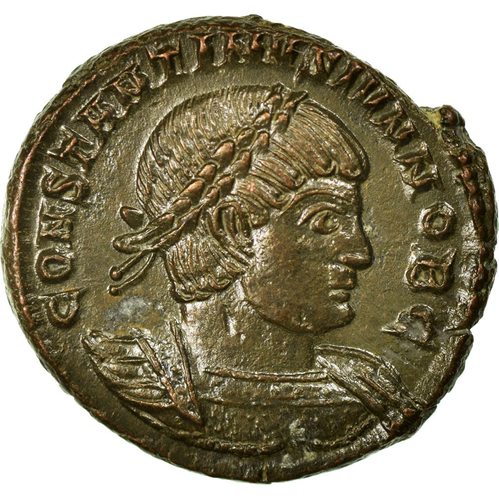 Constantine II, Nummus, Trier, Miedź, AU(55-58), Cohen:122