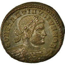Constantine II, Nummus, Lugdunum, Copper, MS(60-62), Cohen:122