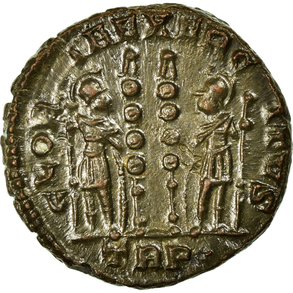 Constantine II, Nummus, Trier, Copper, AU(50-53), Cohen:129