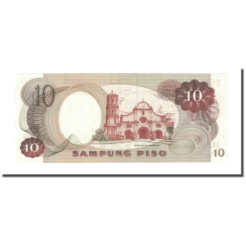 Banconote, Filippine, 10 Piso, KM:144a, FDS