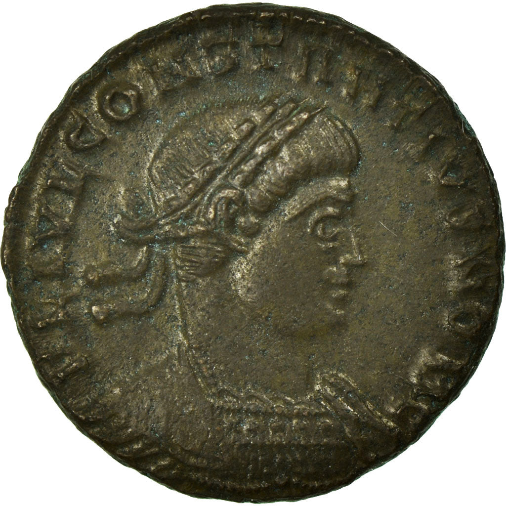Constantius II, Nummus, Trier, Copper, AU(50-53), Cohen:104