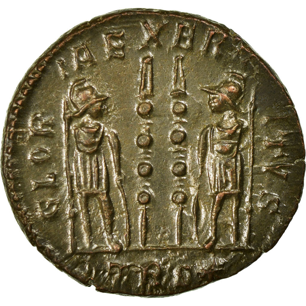 Constance II, Nummus, Trèves, Cuivre, TTB+, Cohen:104