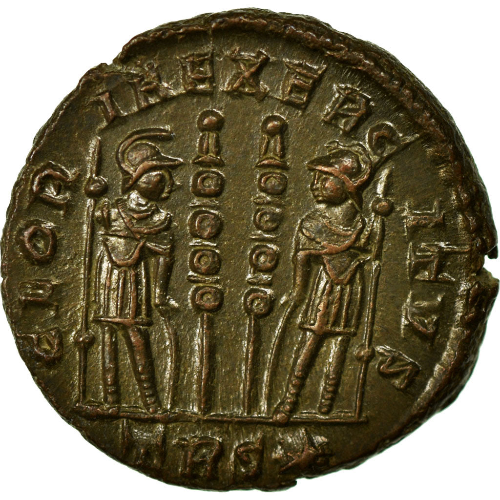 Constantius II, Nummus, Trier, Copper, AU(55-58), Cohen:104