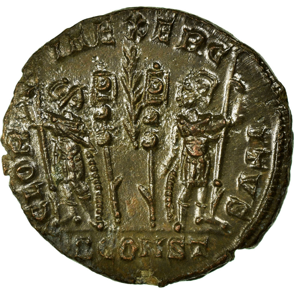 Constantius II, Nummus, Arles, Copper, AU(50-53), Cohen:105