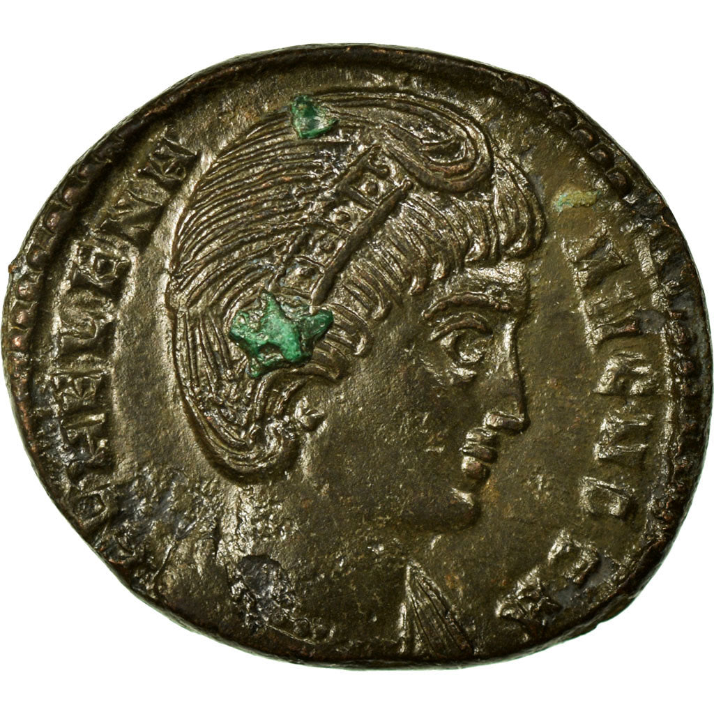 Helena, Nummus, Trier, Copper, EF(40-45), Cohen:12