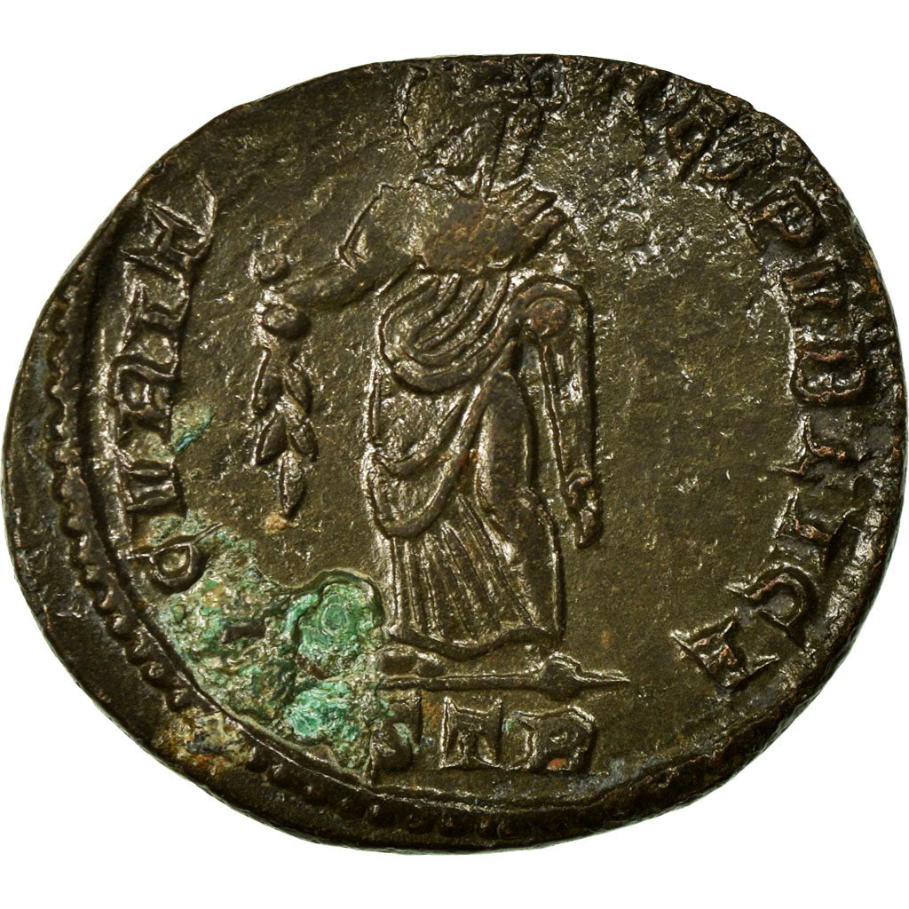 Helena, Nummus, Trier, Copper, EF(40-45), Cohen:12
