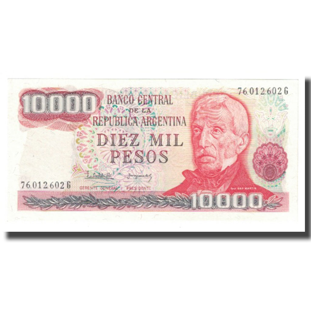 Billet, Argentine, 10,000 Pesos, KM:306a, NEUF