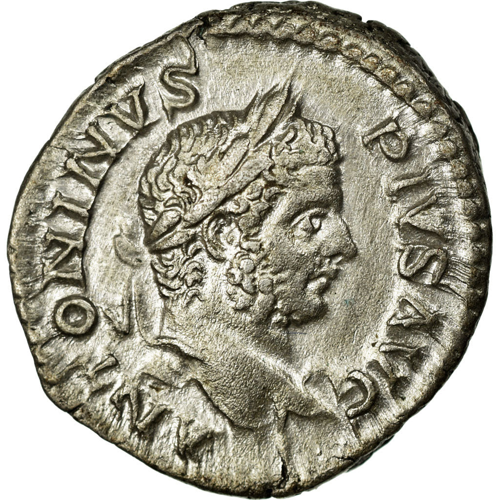 Caracalla, Denarius, Silver, AU(50-53), Cohen:484