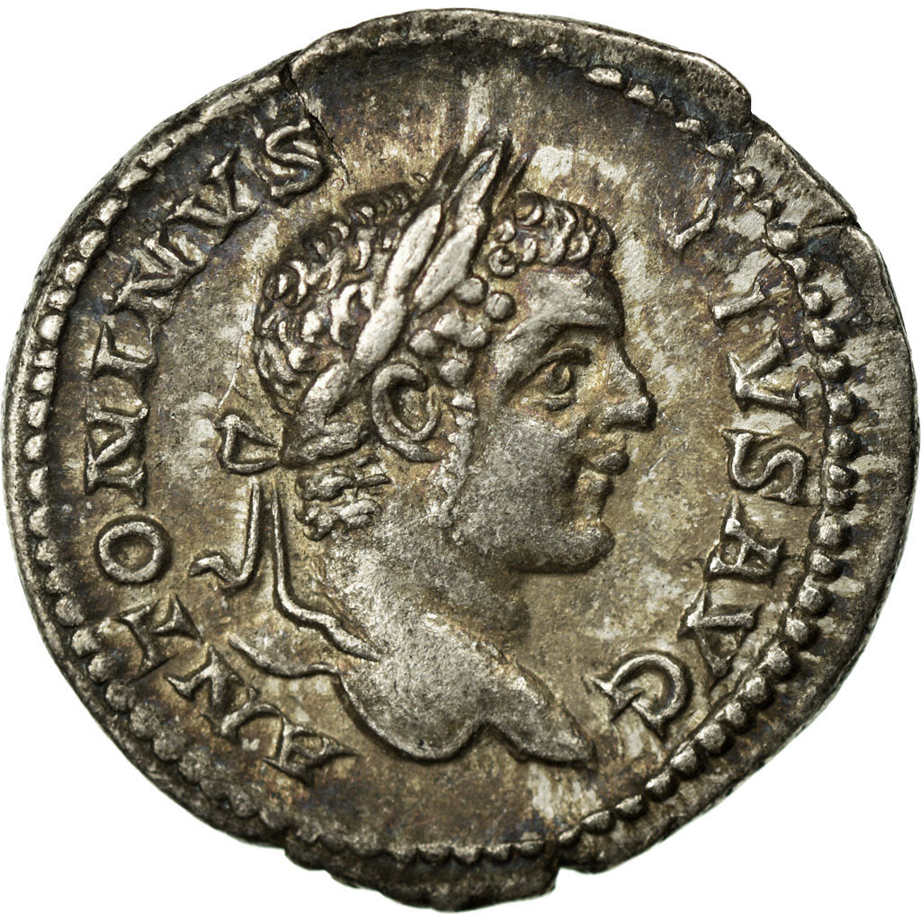 Caracalla, Denarius, Silver, AU(55-58), Cohen:465