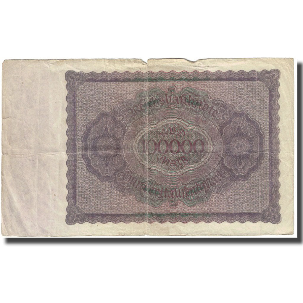 Banknote, Germany, 100,000 Mark, 1923, 1923-02-01, KM:83a, VF(20-25)