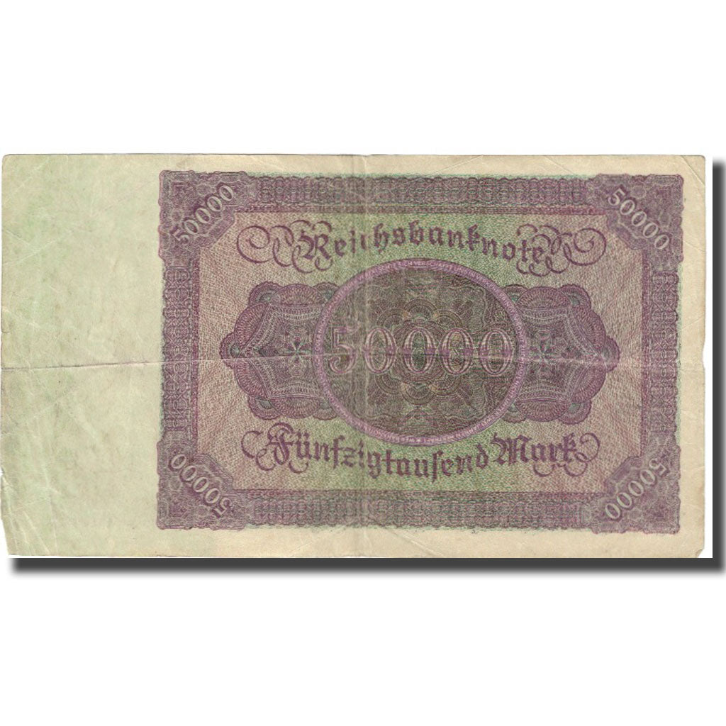 Billete, 50,000 Mark, 1922, Alemania, 1922-11-19, KM:80, MBC
