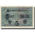 Banconote, Germania, 5 Mark, 1917, 1917-08-01, KM:56a, BB