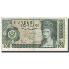 Banknote, Austria, 100 Schilling, 1969, 1969-01-02, KM:146a, EF(40-45)