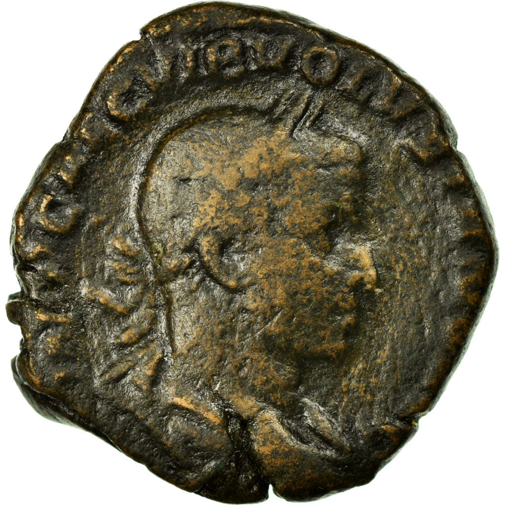 Volusian, Sestertius, 253, Rome, Copper, VF(20-25), Cohen:21