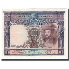 Banknote, Spain, 1000 Pesetas, 1925, 1925-07-01, KM:70c, AU(50-53)