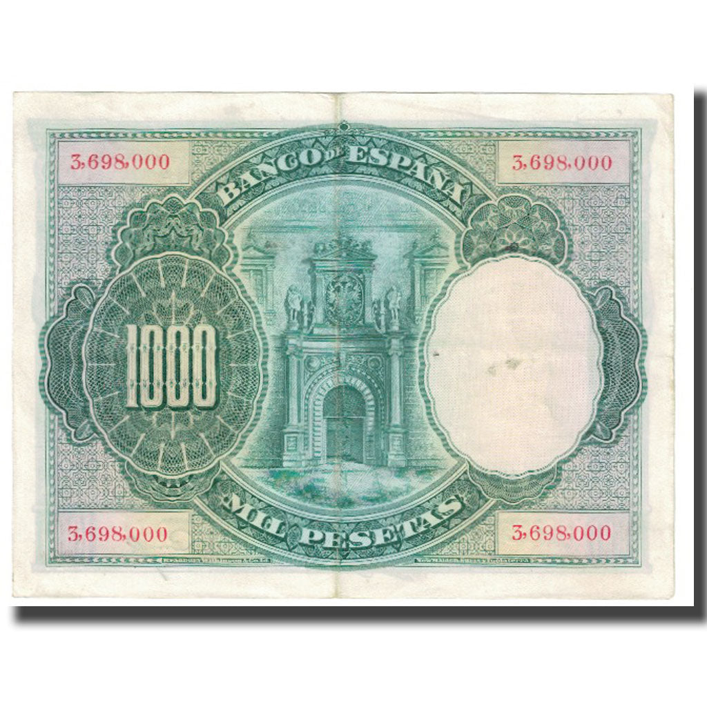 Geldschein, Spanien, 1000 Pesetas, 1925, 1925-07-01, KM:70c, SS+