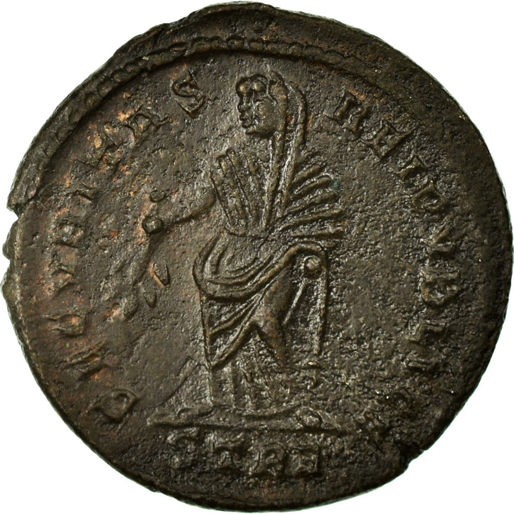 Helena, Nummus, Trier, Copper, AU(50-53), Cohen:12