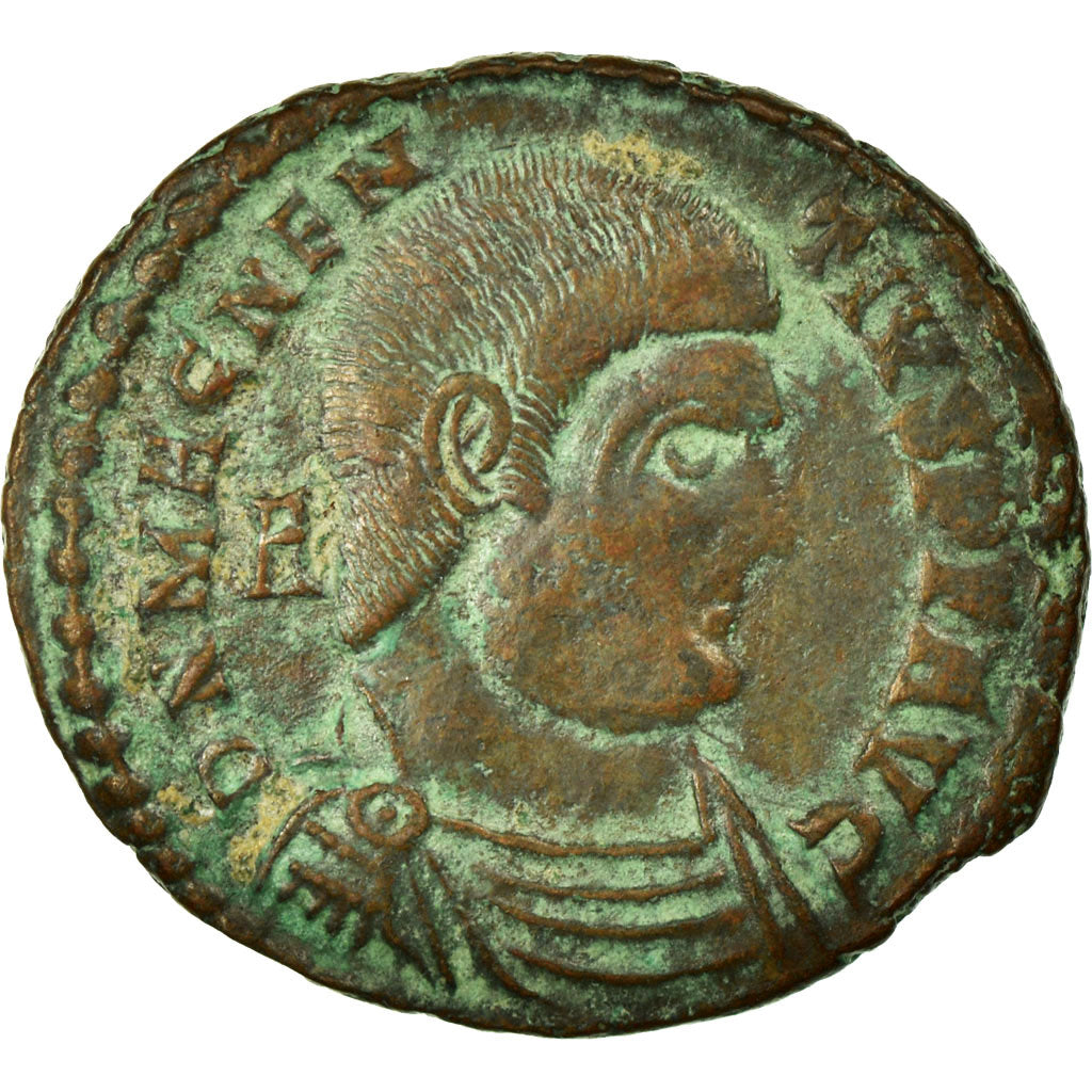 Magnentius, Maiorina, Lugdunum, Copper, AU(50-53), Cohen:68
