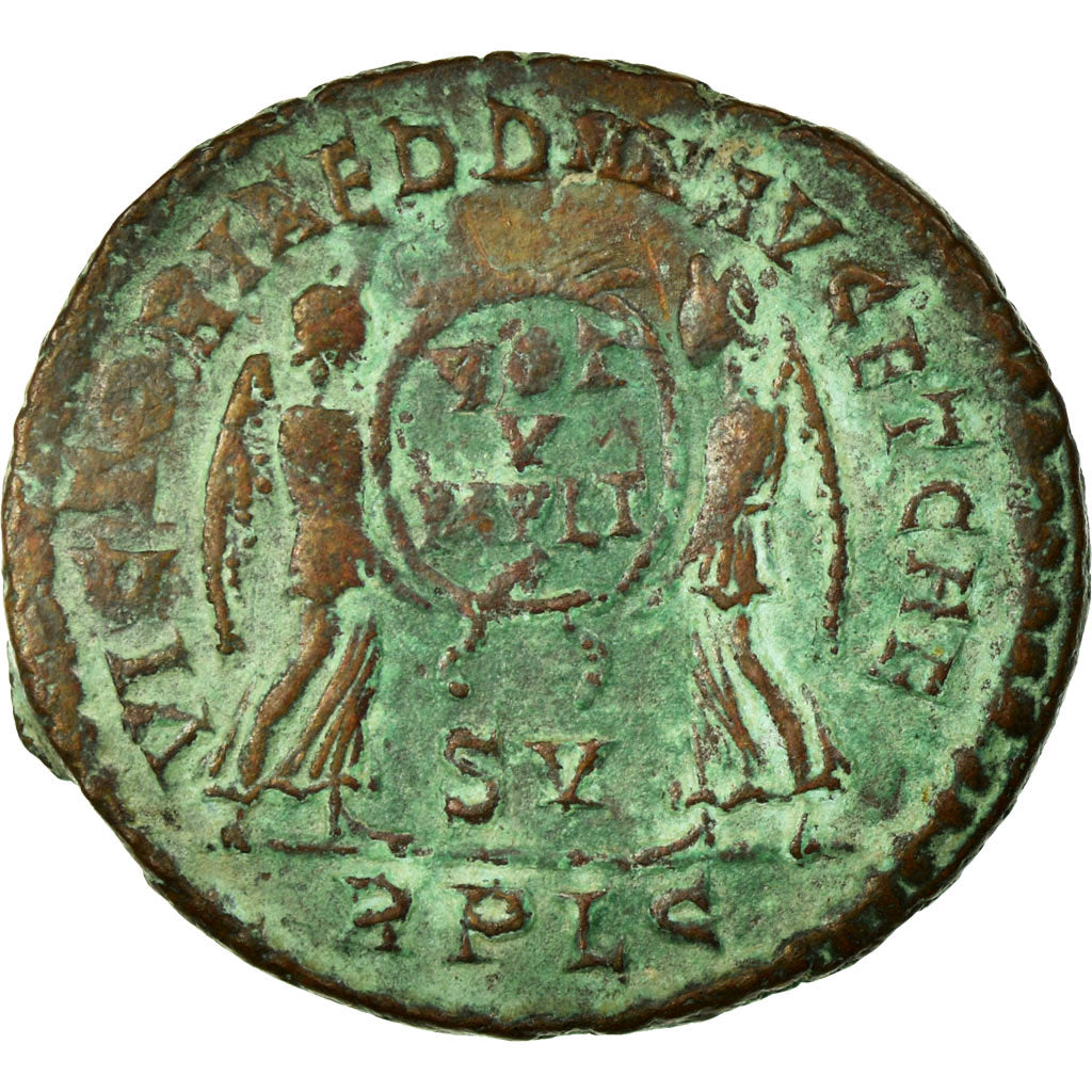 Magnentius, Maiorina, Lugdunum, Copper, AU(50-53), Cohen:68