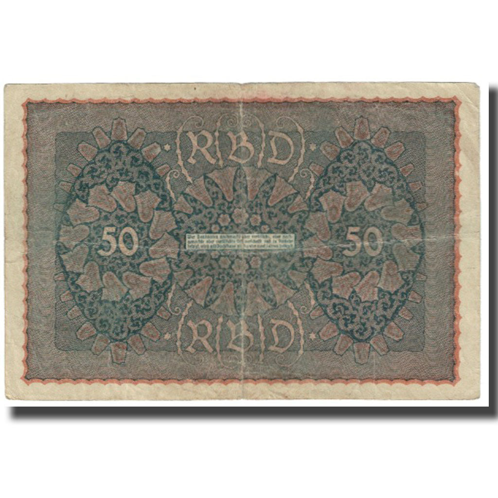 Billet, Allemagne, 50 Mark, 1919, 1919-06-24, KM:66, TTB